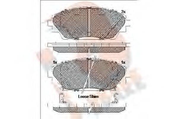 R BRAKE RB2171