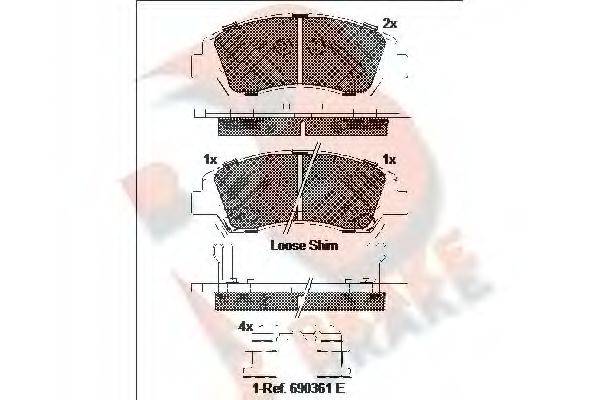 R BRAKE RB2178