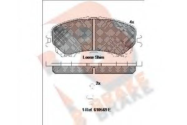 R BRAKE RB2181