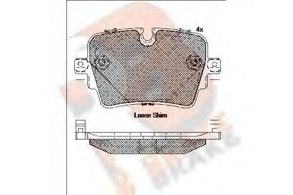 R BRAKE RB2187