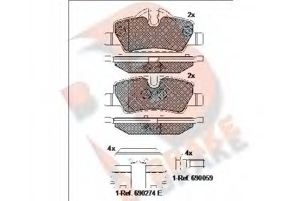 R BRAKE RB2190