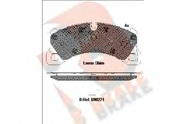 R BRAKE RB2206