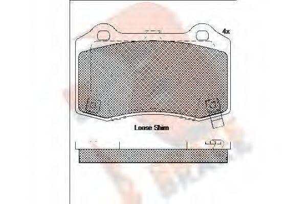 R BRAKE RB2230