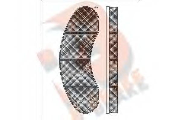 R BRAKE RB0688