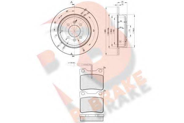 R BRAKE 3R07874250