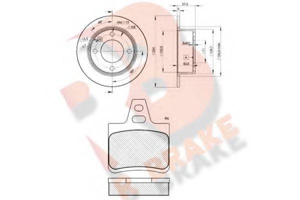 R BRAKE 3R08127811