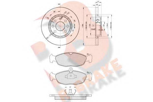 R BRAKE 3R08589046