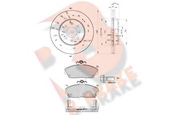 R BRAKE 3R08600830