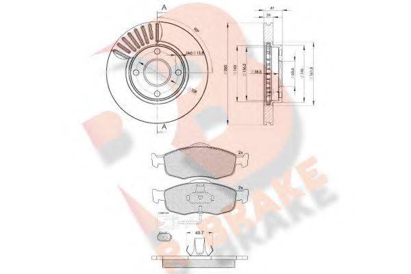R BRAKE 3R09176784