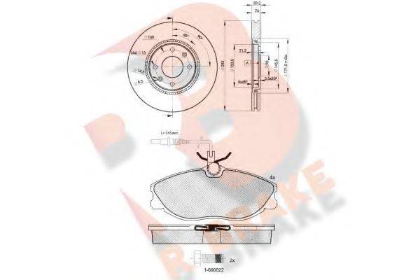 R BRAKE 3R11087406