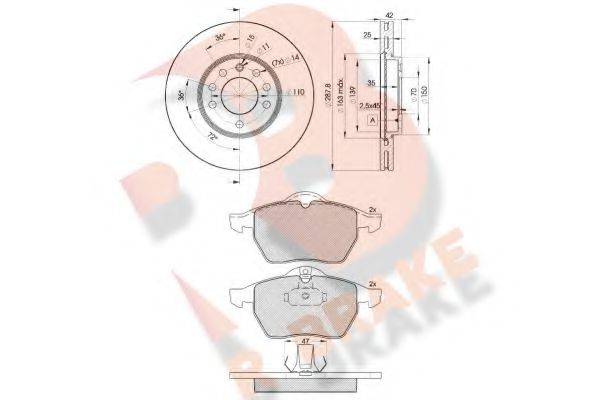 R BRAKE 3R11289043