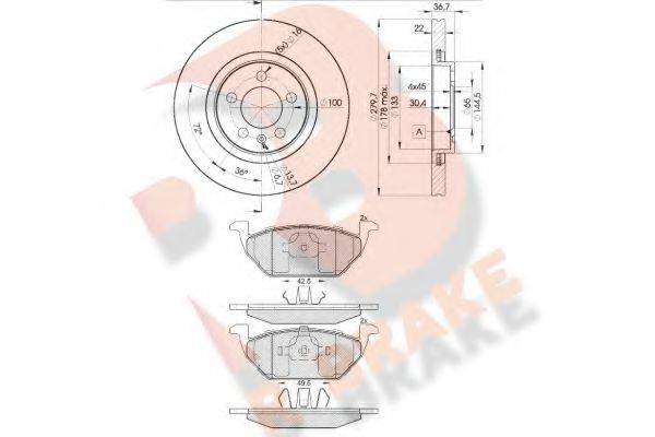 R BRAKE 3R13385603