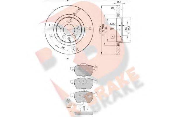 R BRAKE 3R13965603