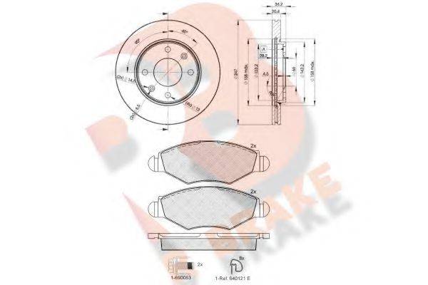 R BRAKE 3R14394694