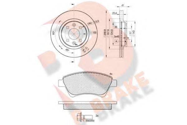 R BRAKE 3R15793550