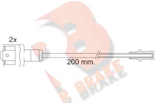 R BRAKE 610117RB