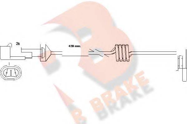 R BRAKE 610235RB