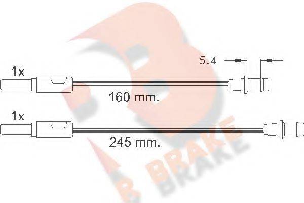 R BRAKE 610265RB