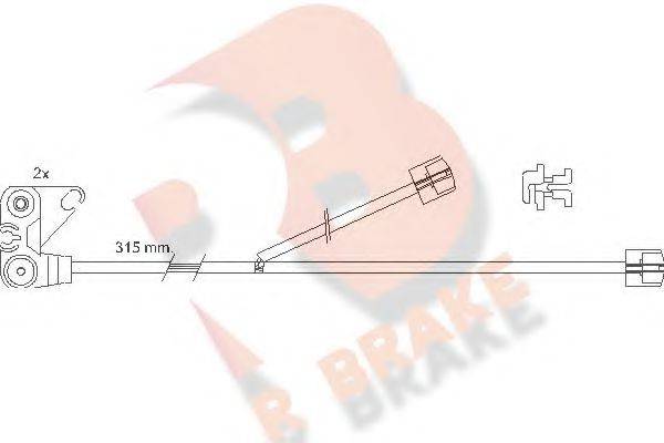 R BRAKE 610300RB