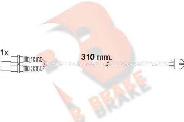 R BRAKE 610496RB