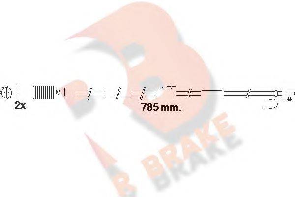 R BRAKE 610536RB