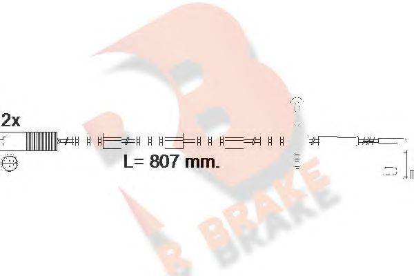 R BRAKE 610584RB
