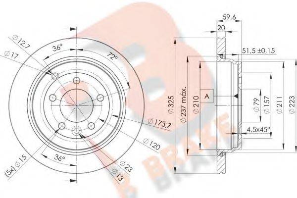 R BRAKE 78RBD27361