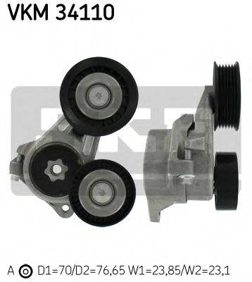 SKF VKM 34110