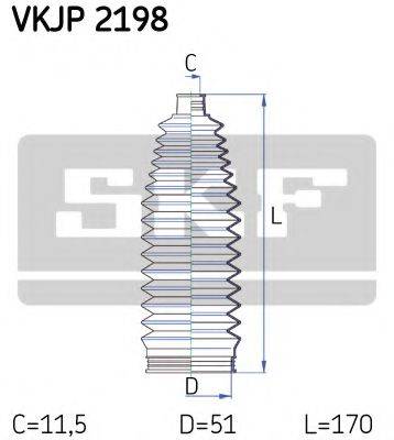 SKF VKJP 2198