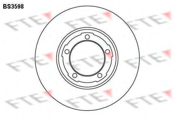 BENDIX 338782 гальмівний диск