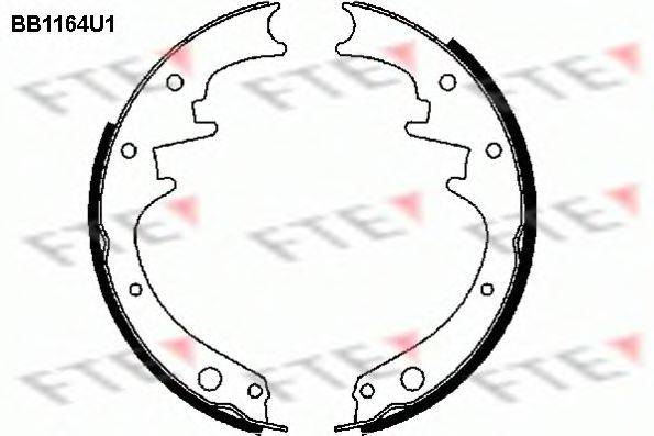 JEEP 8133818 Комплект гальмівних колодок