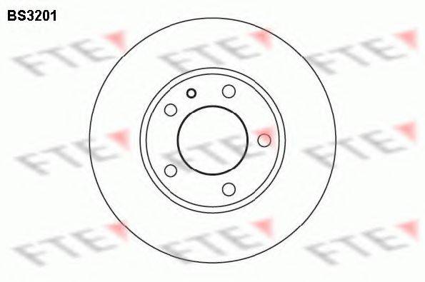 BRAKE PARTS INC. 85846 гальмівний диск
