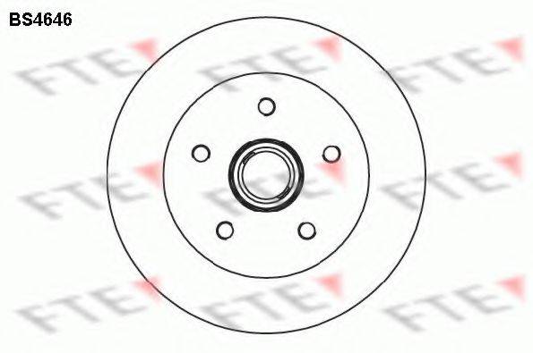 BENDIX 345110 гальмівний диск