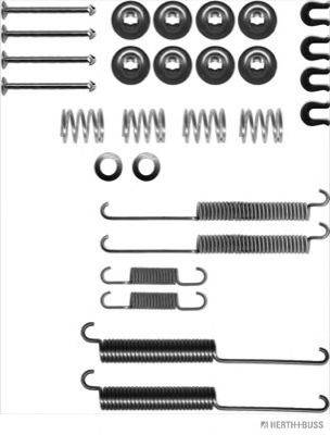 OJD (QUICK BRAKE) 105-0787 Комплектуючі, гальмівна колодка