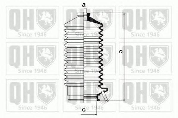 LEMFORDER 30145 Комплект пильника, рульове керування