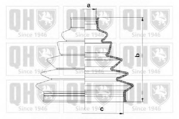 ALFA ROMEO 46307733 Комплект пильника, приводний вал