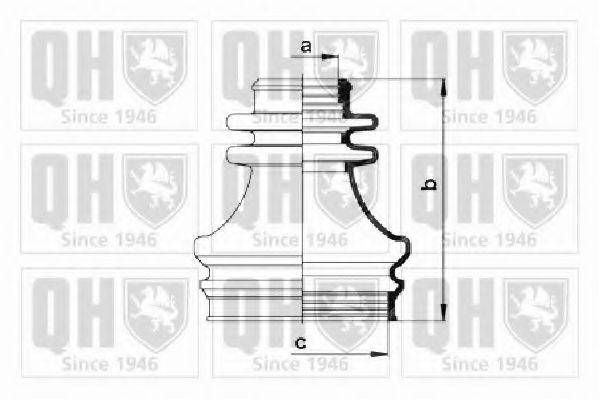 RENAULT 77 01 463 586 Комплект пильника, приводний вал