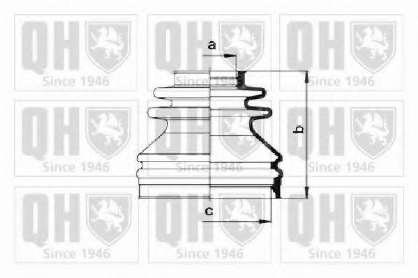 VW 8A0 498 201 Комплект пильника, приводний вал