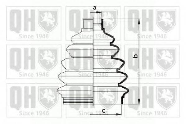 AUDI 1H0 498 203A Комплект пильника, приводний вал