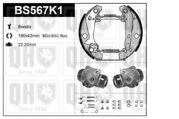 VALEO 554502 Комплект гальмівних колодок