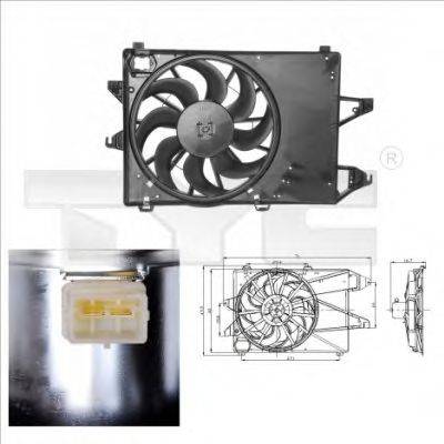 FORD 1074641 Вентилятор, охолодження двигуна