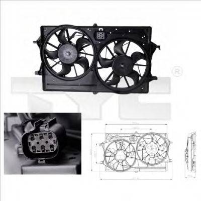 FORD 1069391 Вентилятор, охолодження двигуна