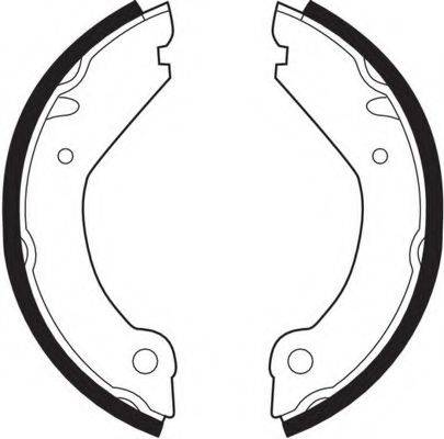 FERODO FSB86 Комплект гальмівних колодок, стоянкова гальмівна система