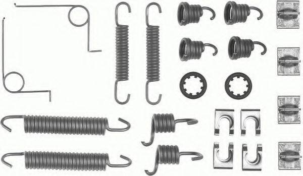PEX 545 Комплектуючі, гальмівна колодка