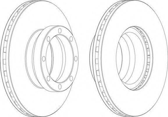 FERODO FCR131A гальмівний диск