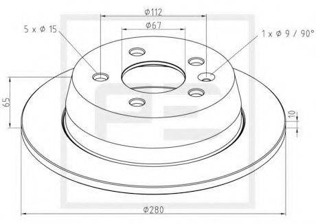 PE AUTOMOTIVE 016.655-00A