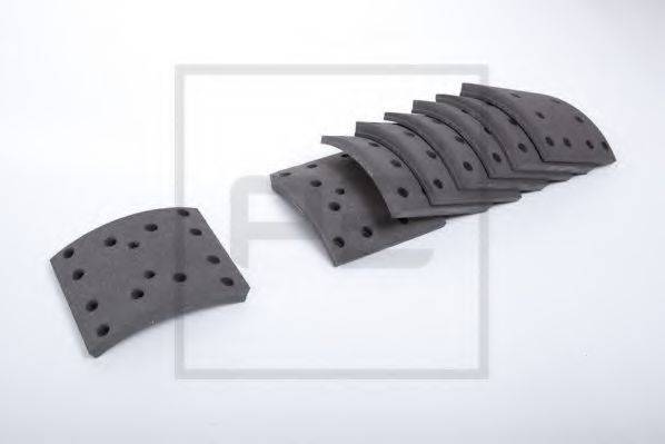 VALEO 124572 Комплект гальмівних черевиків, барабанні гальма