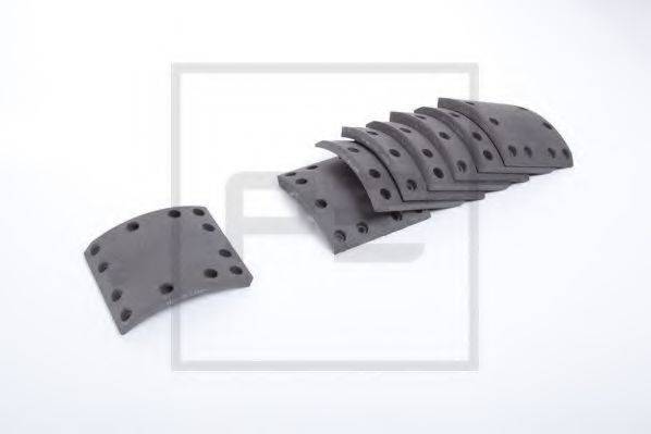 VALEO 124474 Комплект гальмівних черевиків, барабанні гальма