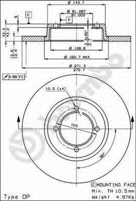 FEBI BILSTEIN 15541 Наконечник поперечної кермової тяги