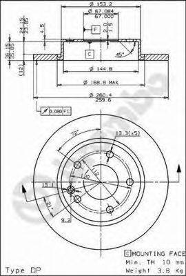 BREMBO 08.7358.10